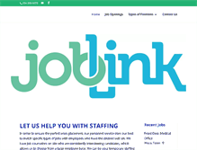 Tablet Screenshot of joblinktx.com